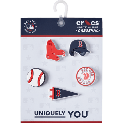 MLB Boston Red Sox 5pck Jibbitz™ charms | Crocs Women / Men / Kids