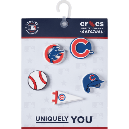 MLB Chicago Cubs 5pck Jibbitz™ charms | Crocs Women / Men / Kids