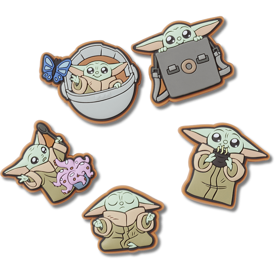 Grogu 5 Pack Jibbitz™ charms | Crocs Women / Men / Kids