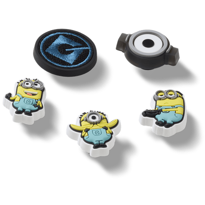 Minions 5 Pack Jibbitz™ charms | Crocs Women / Men / Kids
