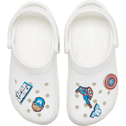 Captain America 5 Pack Jibbitz™ charms | Crocs Women / Men / Kids