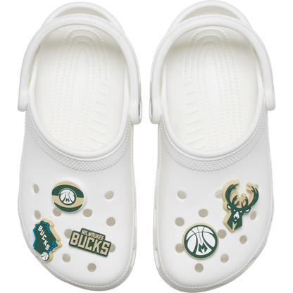 NBA Milwaukee Bucks 5 Pack Jibbitz™ charms | Crocs Women / Men