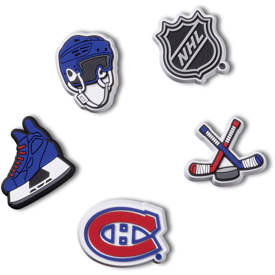 NHL® Montreal Canadiens® 5 Pack Jibbitz™ charms | Crocs Women / Men