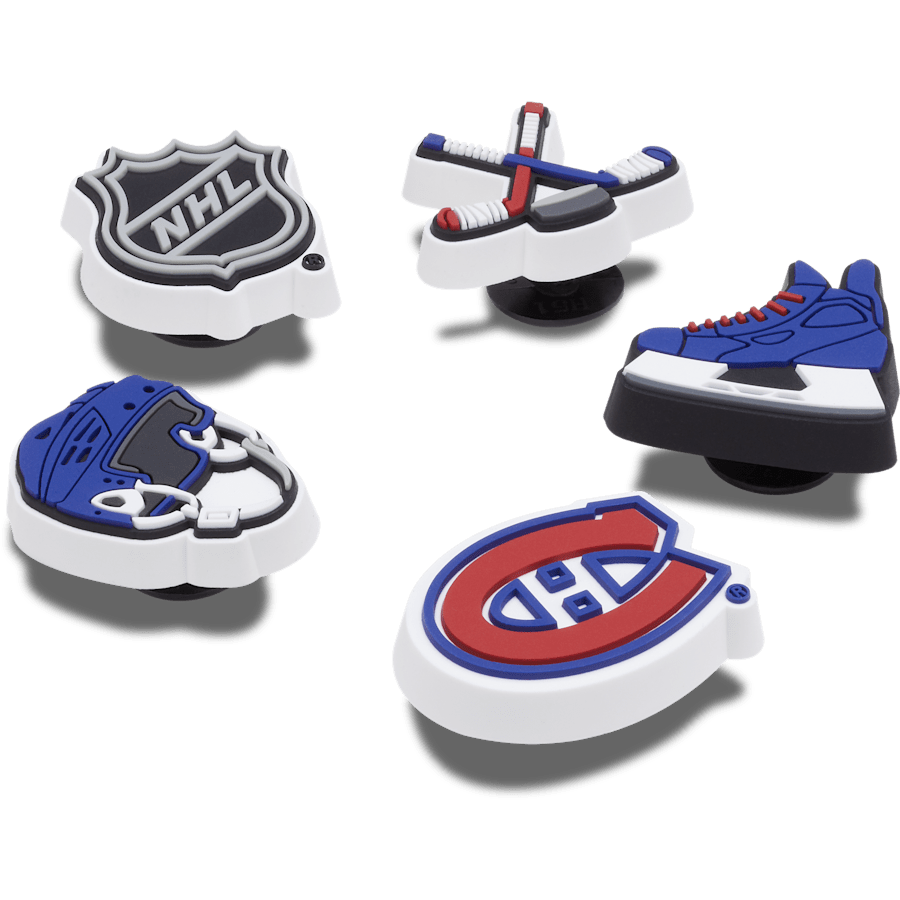 NHL® Montreal Canadiens® 5 Pack Jibbitz™ charms | Crocs Women / Men