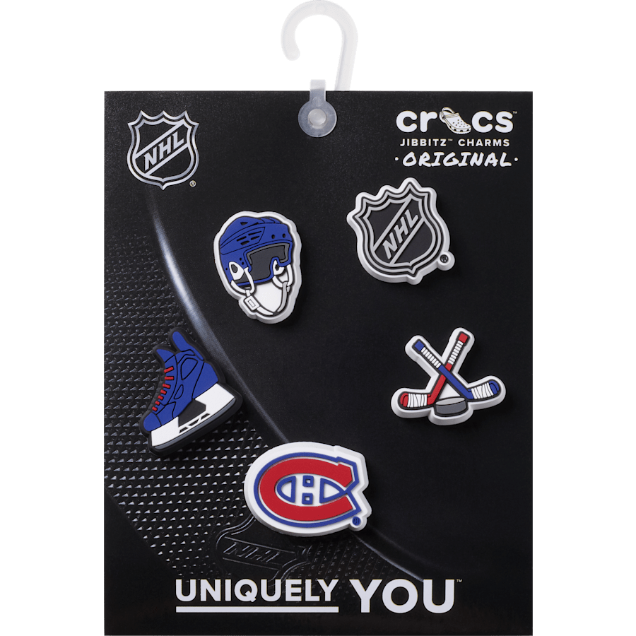 NHL® Montreal Canadiens® 5 Pack Jibbitz™ charms | Crocs Women / Men