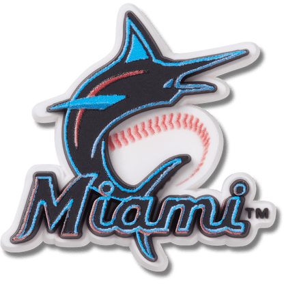 MLB Miami Marlins Jibbitz™ charms | Crocs Women / Men
