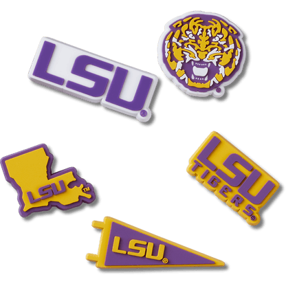 LSU 5 Pack Jibbitz™ charms | Crocs Women / Men