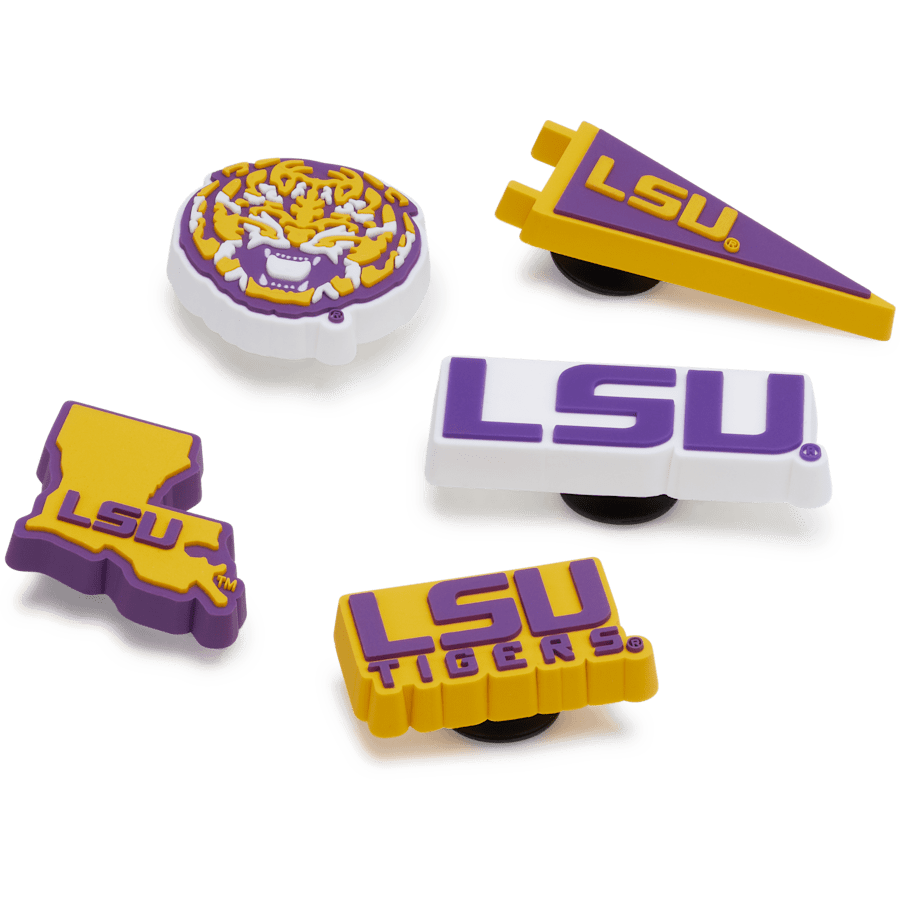 LSU 5 Pack Jibbitz™ charms | Crocs Women / Men