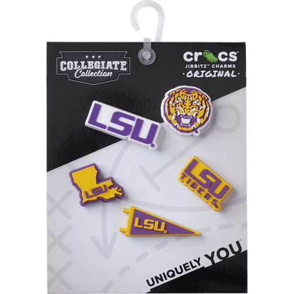 LSU 5 Pack Jibbitz™ charms | Crocs Women / Men