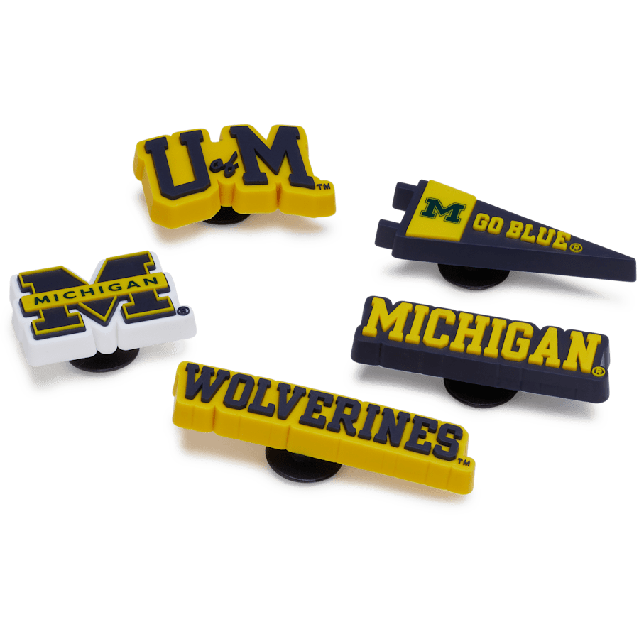 University of Michigan 5 Pack Jibbitz™ charms | Crocs Women / Men