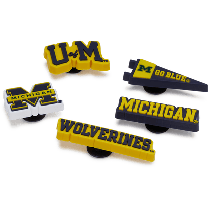University of Michigan 5 Pack Jibbitz™ charms | Crocs Women / Men