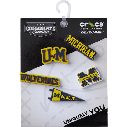 University of Michigan 5 Pack Jibbitz™ charms | Crocs Women / Men