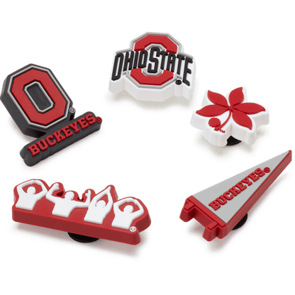 Ohio State University 5 Pack Jibbitz™ charms | Crocs Women / Men