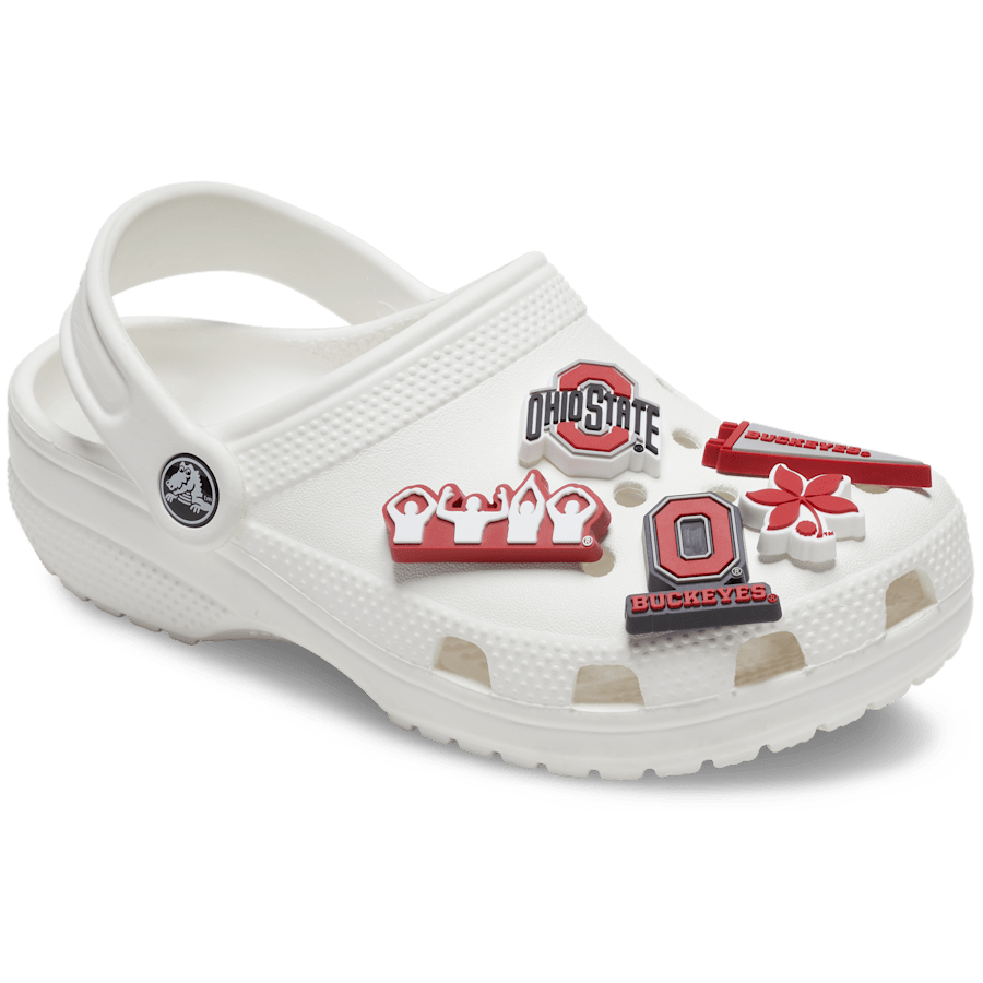 Ohio State University 5 Pack Jibbitz™ charms | Crocs Women / Men
