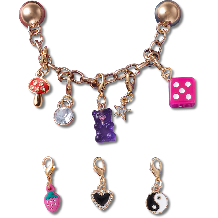 Custom Charm Chain 5 Pack Jibbitz™ charms | Crocs Women / Men / Kids