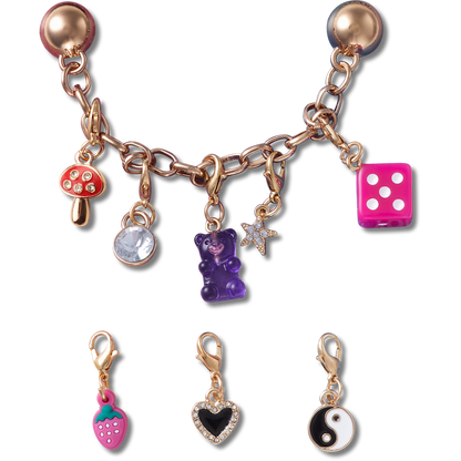 Custom Charm Chain 5 Pack Jibbitz™ charms | Crocs Women / Men / Kids