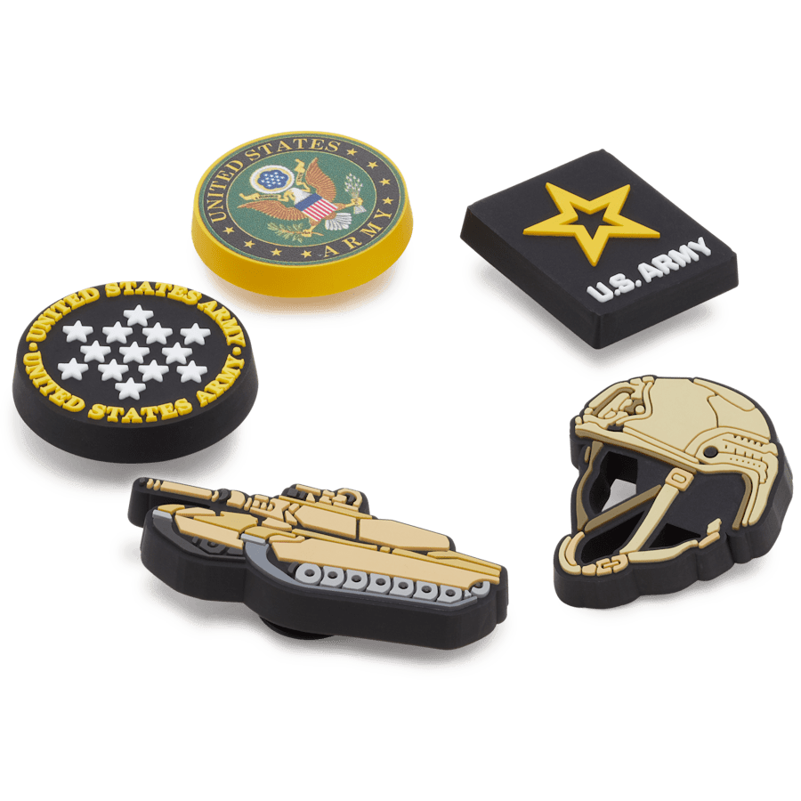 US Army 5 Pack 2 Jibbitz™ charms | Crocs Women / Men / Kids