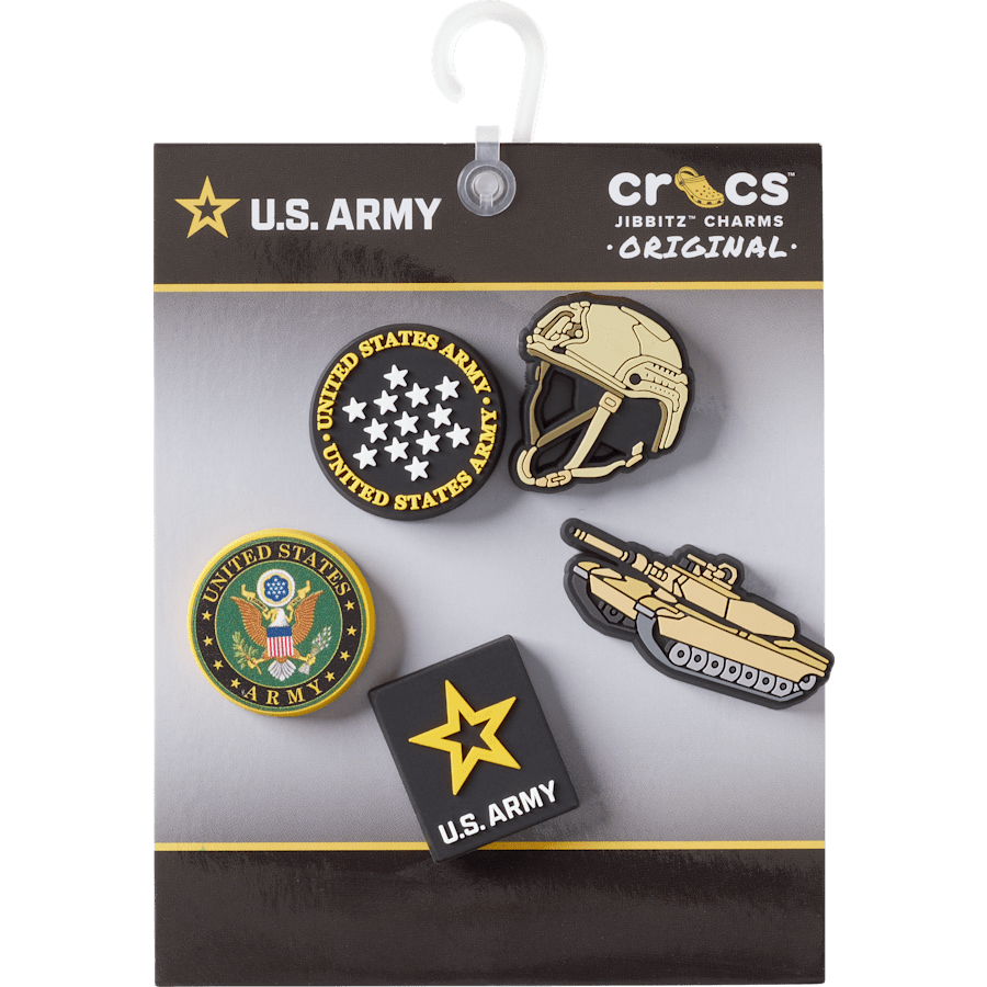 US Army 5 Pack 2 Jibbitz™ charms | Crocs Women / Men / Kids