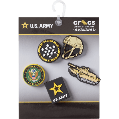 US Army 5 Pack 2 Jibbitz™ charms | Crocs Women / Men / Kids