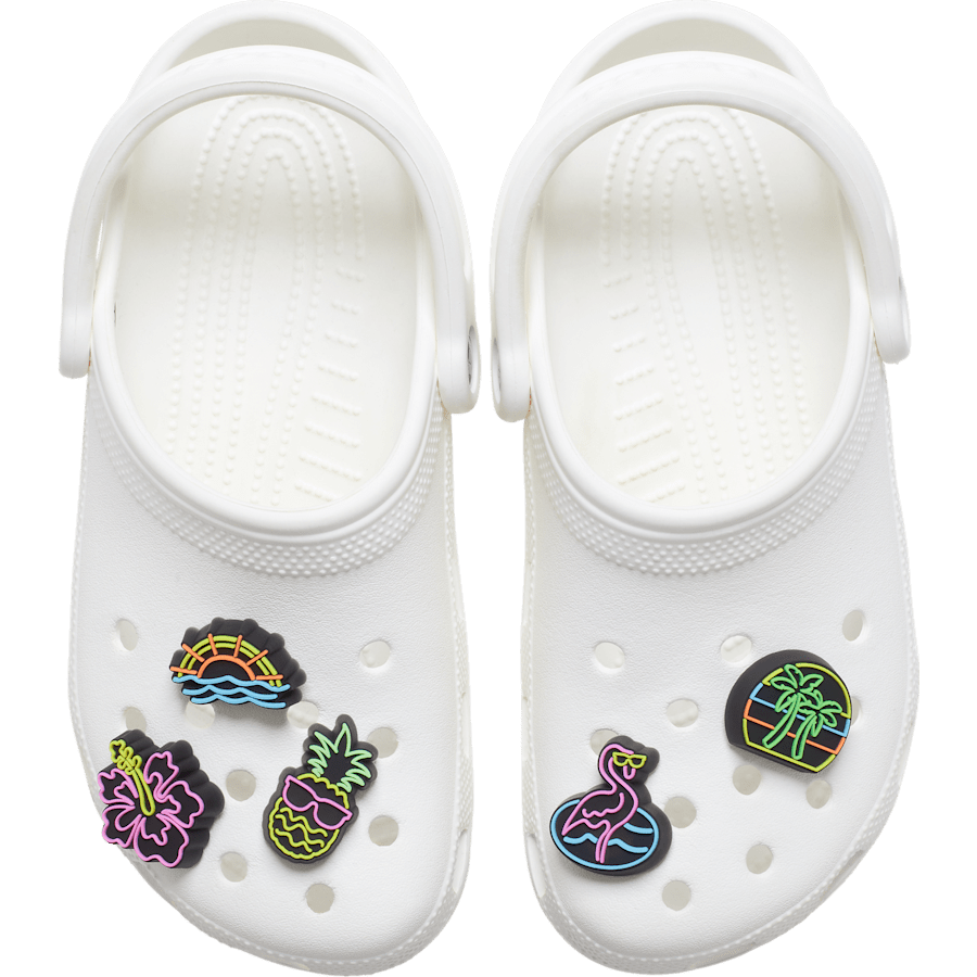 Lights Up Neon 5 Pack Jibbitz™ charms | Crocs Women / Men