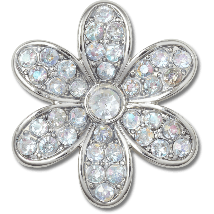 Silver Mnchrm Daisy 1 Jibbitz™ charms | Crocs Women / Men