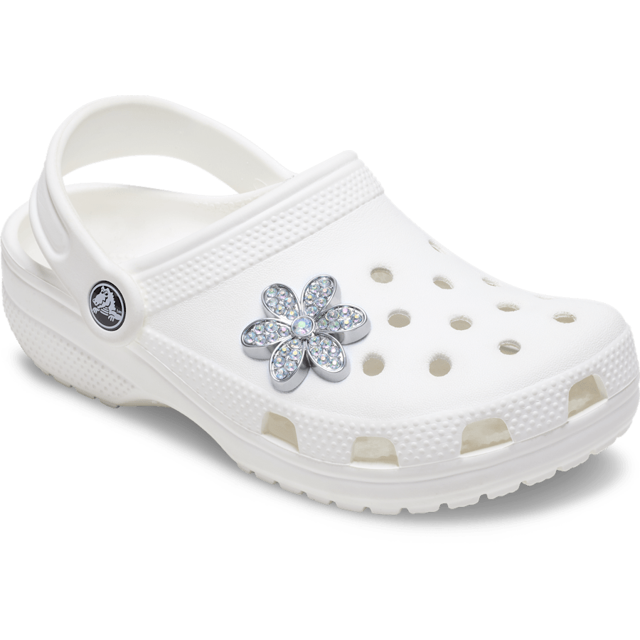 Silver Mnchrm Daisy 1 Jibbitz™ charms | Crocs Women / Men