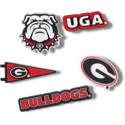 University of Georgia 5 Pack Jibbitz™ charms | Crocs Women / Men / Kids