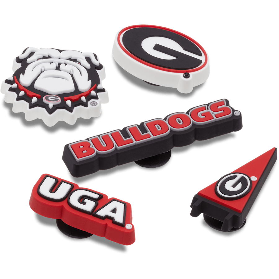 University of Georgia 5 Pack Jibbitz™ charms | Crocs Women / Men / Kids