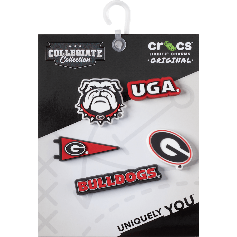 University of Georgia 5 Pack Jibbitz™ charms | Crocs Women / Men / Kids