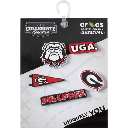 University of Georgia 5 Pack Jibbitz™ charms | Crocs Women / Men / Kids