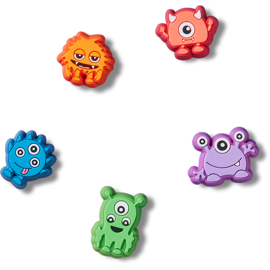 Tiny Monster 5 Pack  Jibbitz™ charms | Crocs Women / Men / Kids