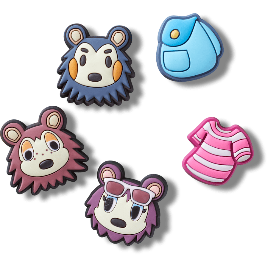 Animal Crossing Creator 5 Pack Jibbitz™ charms | Crocs Women / Men / Kids