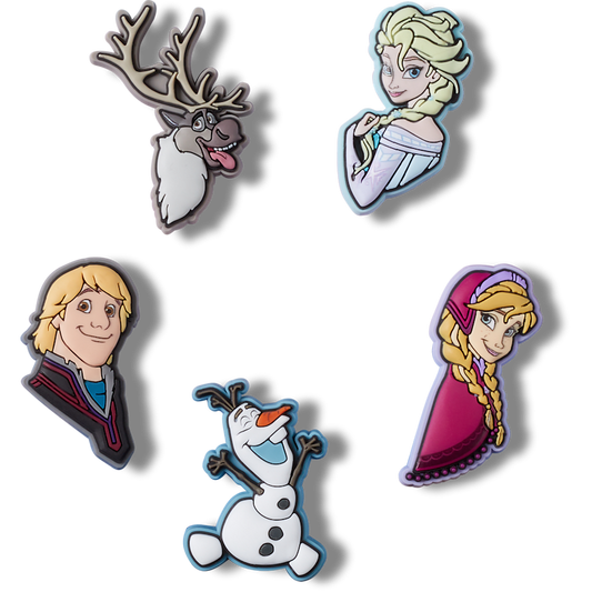 Frozen 5 Pack Jibbitz™ charms | Crocs Women / Men / Kids