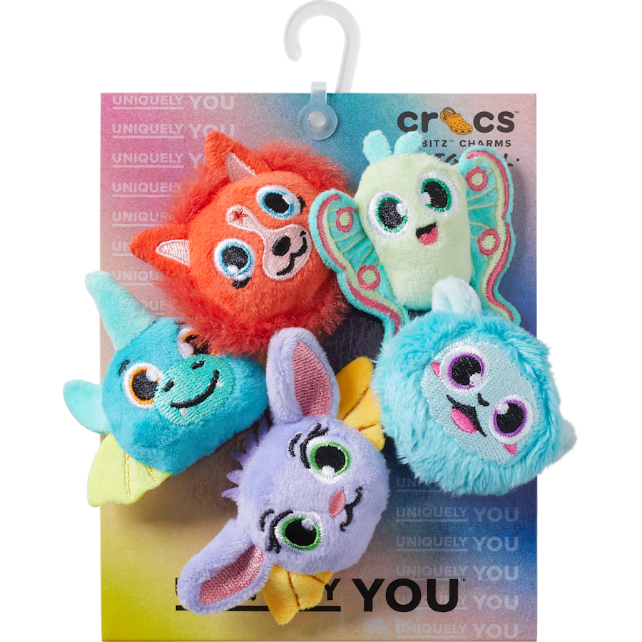 Fuzzy Fantasy Animals 5 Pack Jibbitz™ charms | Crocs Women / Men