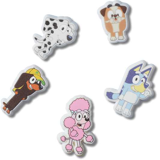 Bluey 5Pack Jibbitz™ charms | Crocs Women / Men / Kids