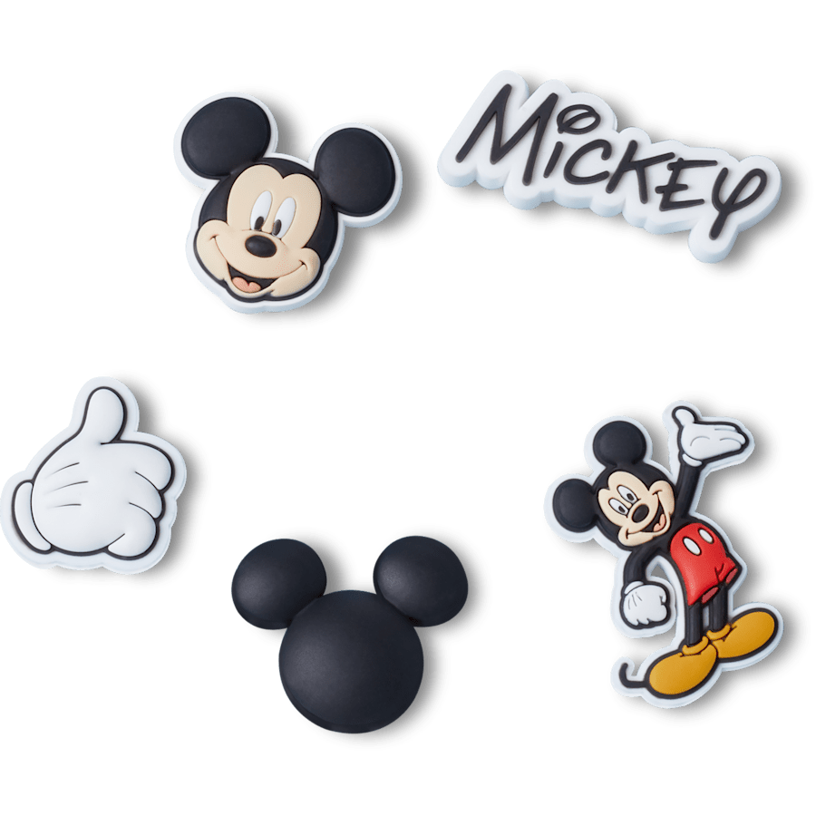 Disney Mickey 5 Pack Jibbitz™ charms | Crocs Women / Men / Kids