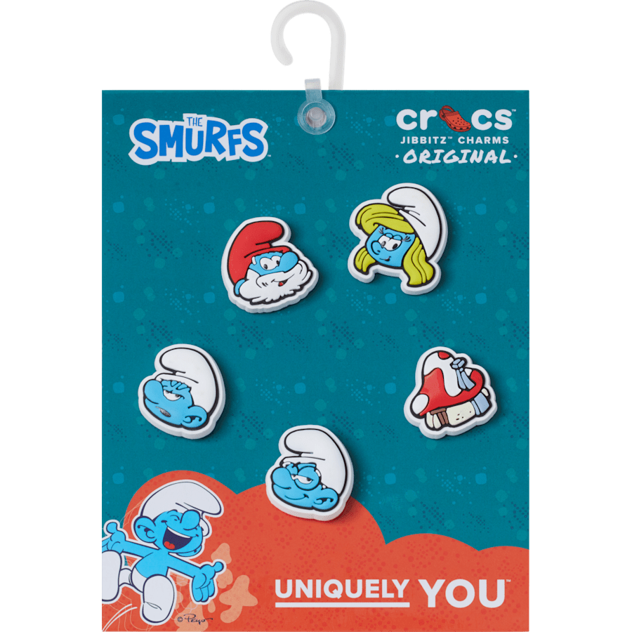 Smurfs 5 Pack Jibbitz™ charms | Crocs Women / Men / Kids