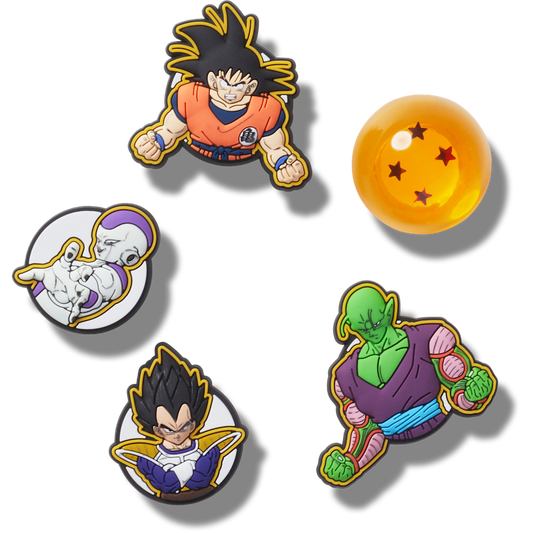 Dragon Ball Z 5 Pack Jibbitz™ charms | Crocs Women / Men / Kids