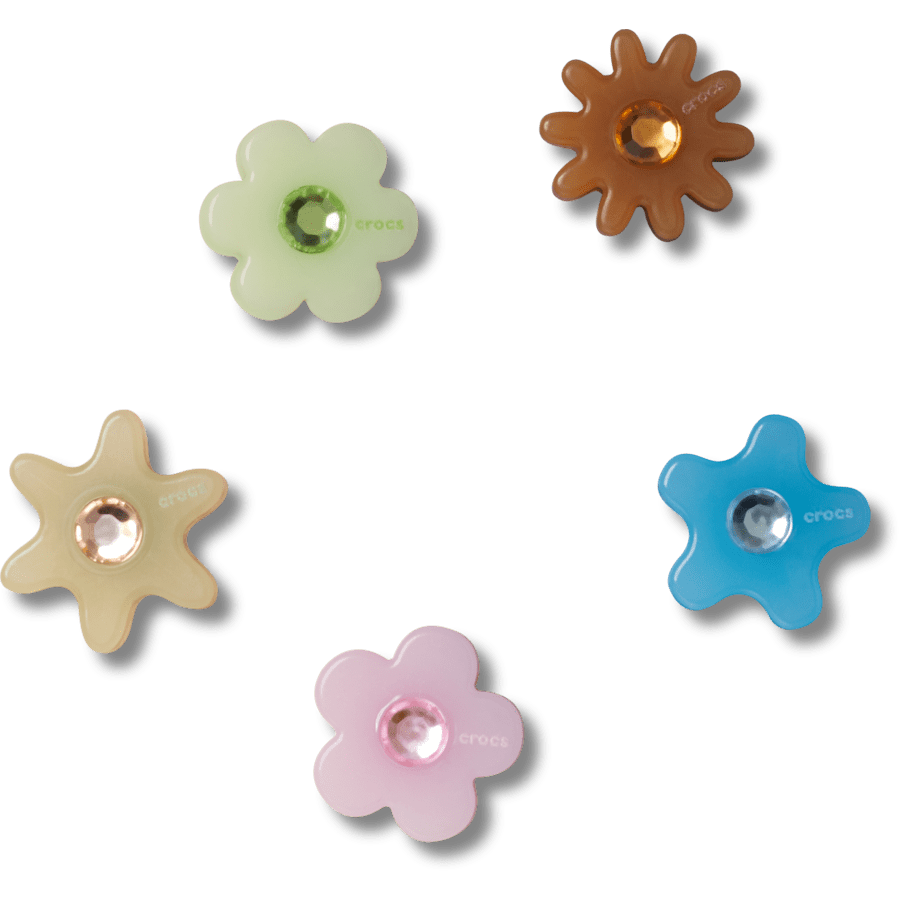 Enlighten Flower 5 Pack Jibbitz™ charms | Crocs Women / Men