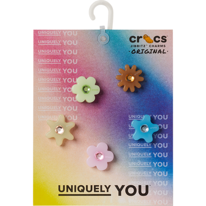 Enlighten Flower 5 Pack Jibbitz™ charms | Crocs Women / Men