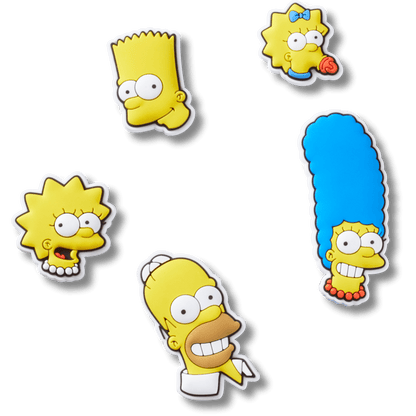 The Simpsons 5 Pack Jibbitz™ charms | Crocs Women / Men / Kids