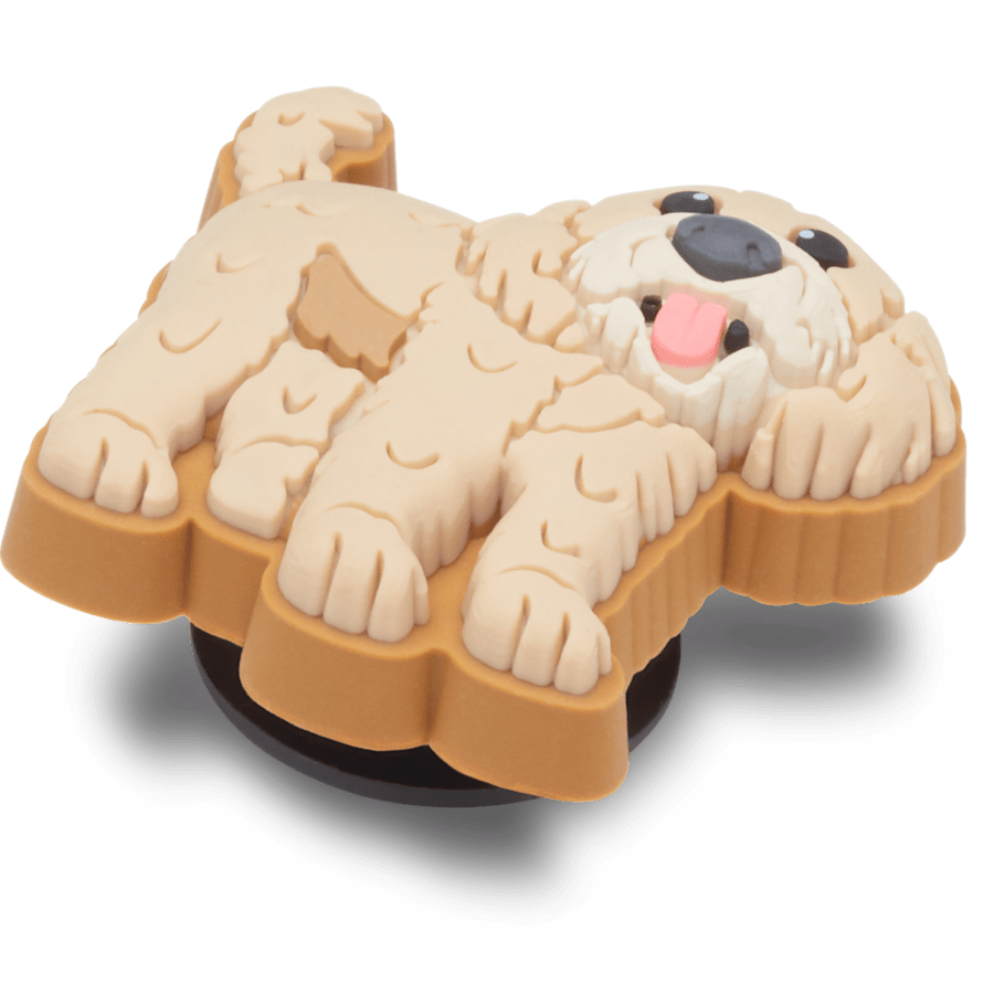b'Golden Doodle Puppy Jibbitz Shoe Charm | Crocs' Women / Men