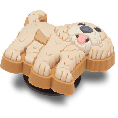 b'Golden Doodle Puppy Jibbitz Shoe Charm | Crocs' Women / Men