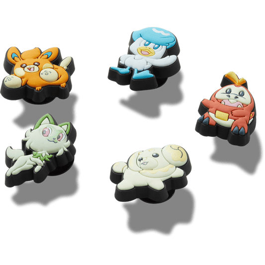 Pokemon Paldea 5 Pack Jibbitz™ charms | Crocs Women / Men / Kids