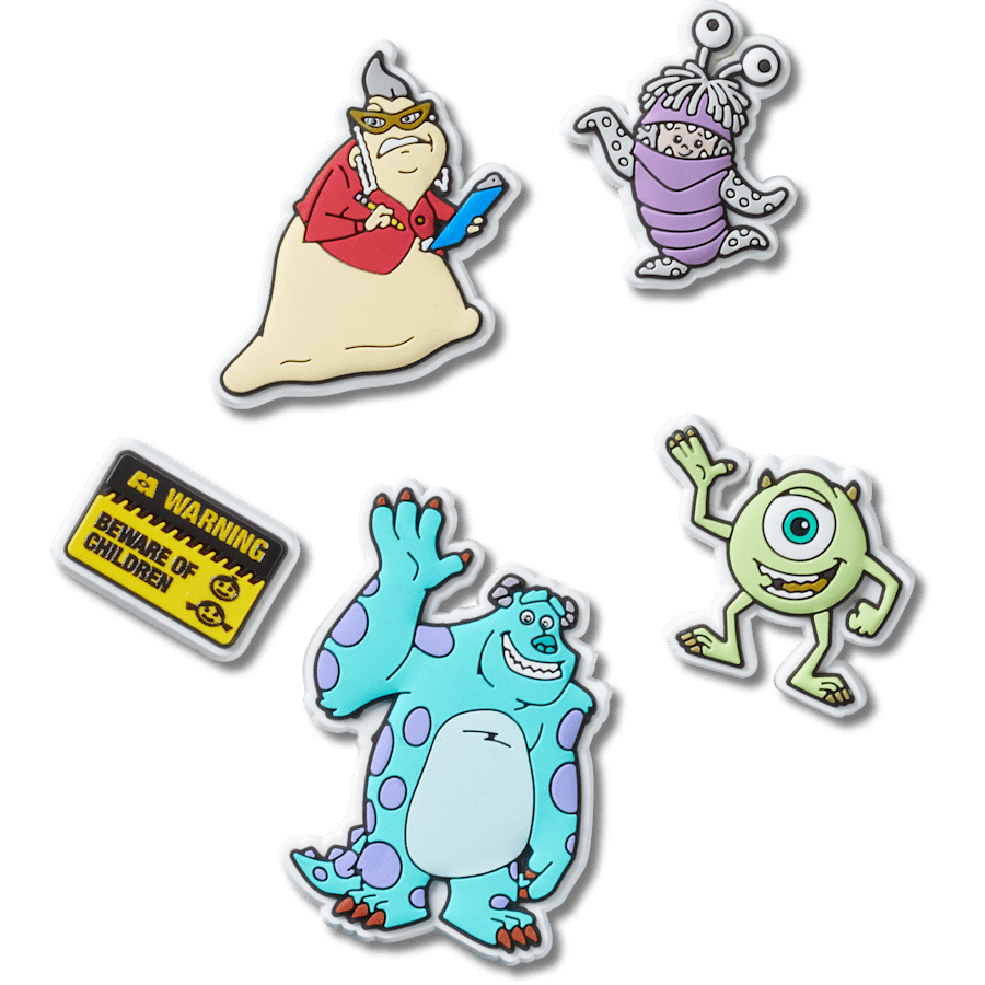 Monsters Inc 5Pck Jibbitz™ charms | Crocs Women / Men / Kids