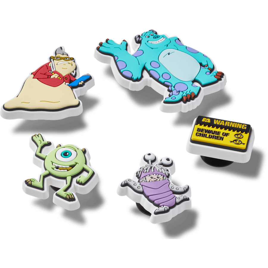 Monsters Inc 5Pck Jibbitz™ charms | Crocs Women / Men / Kids