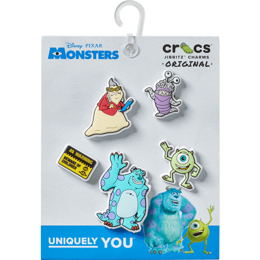 Monsters Inc 5Pck Jibbitz™ charms | Crocs Women / Men / Kids