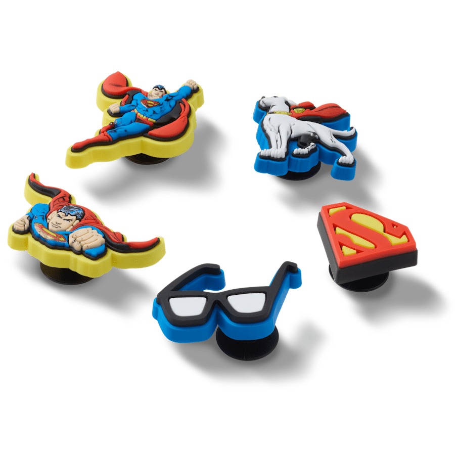 Superman 5 Pck Jibbitz™ charms | Crocs Women / Men / Kids