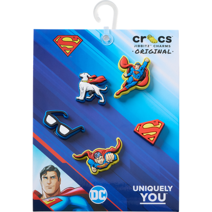 Superman 5 Pck Jibbitz™ charms | Crocs Women / Men / Kids