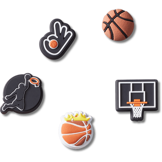 Basketball Team 5 Pack Jibbitz™ charms | Crocs Women / Men